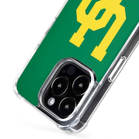 University of Oregon UO on Green iPhone 16 Pro MagSafe Case